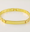 24K gold plated Trendy Bracelet - Ruby's Jewelry