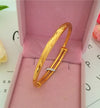 24K gold plated Bangle BG05 - Ruby's Jewelry