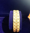 24k Gold Plated 16mm Chain Bracelet - Ruby's Jewelry