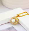 18k Gold Plated Jewelry Set - Hello Kitty Earrings and Necklace - Ruby's Jewelry