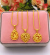 24K Gold Plated Necklace - Ruby's Jewelry