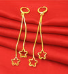 24K Gold Plated Dangle Earrings (27 Styles) - Ruby's Jewelry