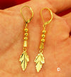 24K Gold Plated Dangle Earrings (27 Styles) - Ruby's Jewelry