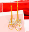 24K Gold Plated Dangle Earrings (27 Styles) - Ruby's Jewelry