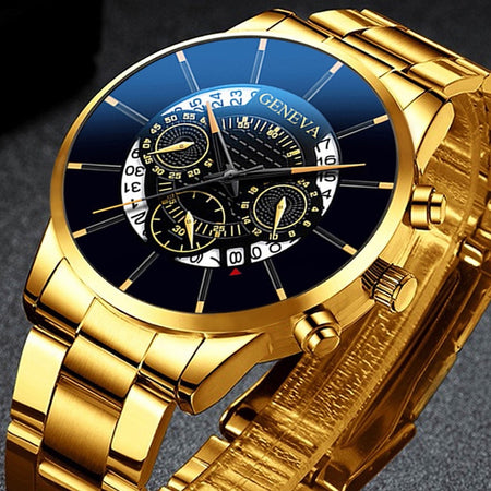 18K gold plated watch - Ruby's Jewelry