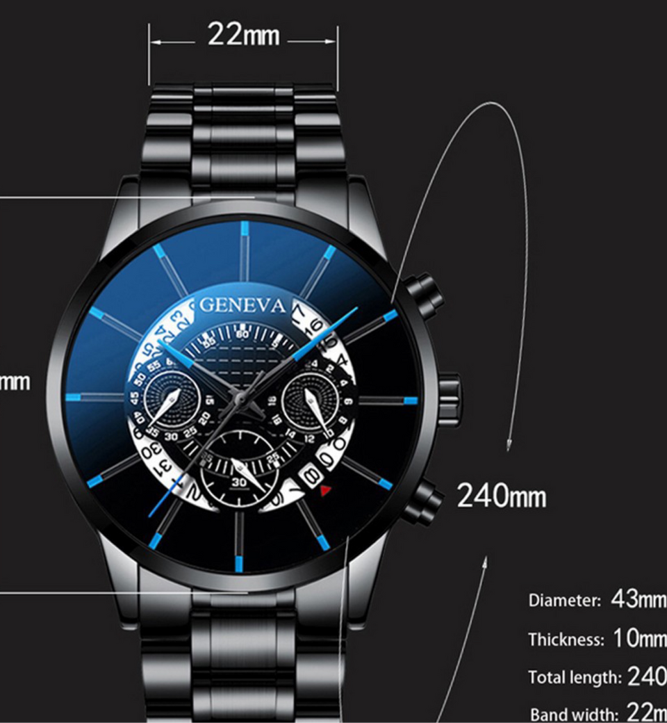 18K gold plated watch - Ruby's Jewelry