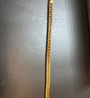 24K Gold Plated 7mm Curb Chain Bracelet - Ruby's Jewelry