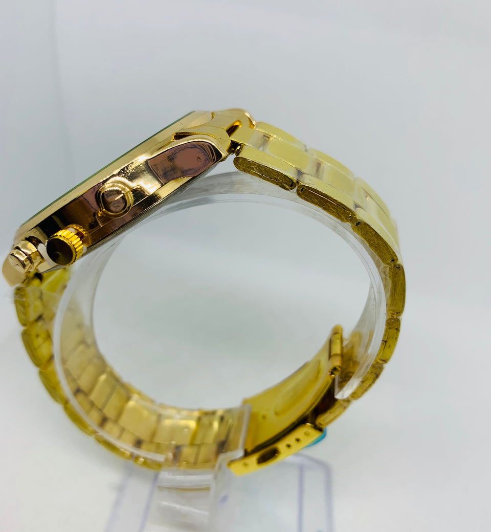 18K gold plated watch - Ruby's Jewelry