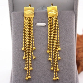 24K Gold Plated Dangle Earrings (27 Styles) - Ruby's Jewelry