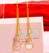 24K Gold Plated Dangle Earrings (27 Styles) - Ruby's Jewelry