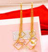 24K Gold Plated Dangle Earrings (27 Styles) - Ruby's Jewelry