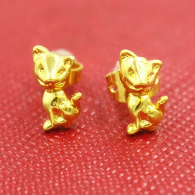 24K Gold Plated Dangle Earrings (27 Styles) - Ruby's Jewelry